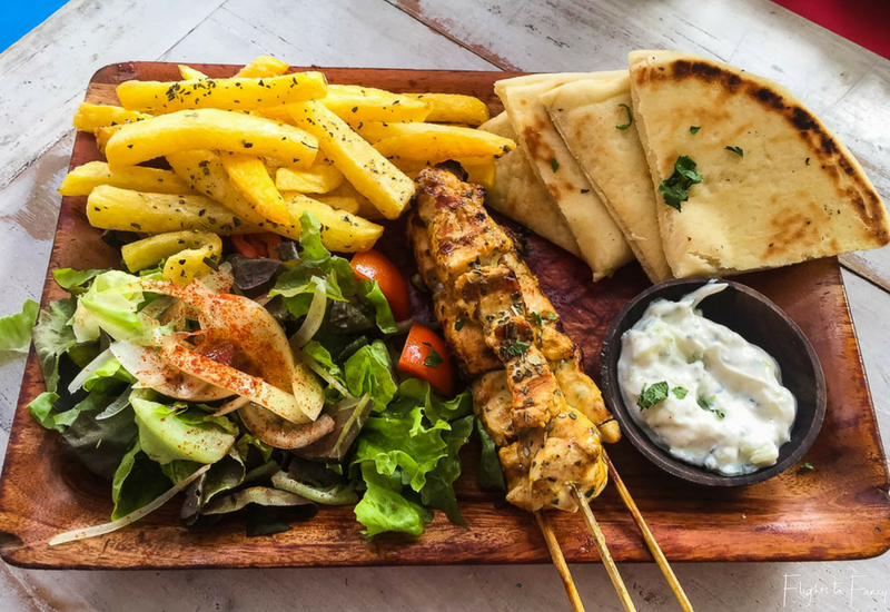 FlightsToFancy's tweet photo. Who can resist Souvlaki? Not me! I head to Nostimo Greek Grill every time I visit Bali. Kali Orexi! https://t.co/QBtvvmK1Qr #nostimobali #greekfood #Bali https://t.co/04jwDt6Wfd