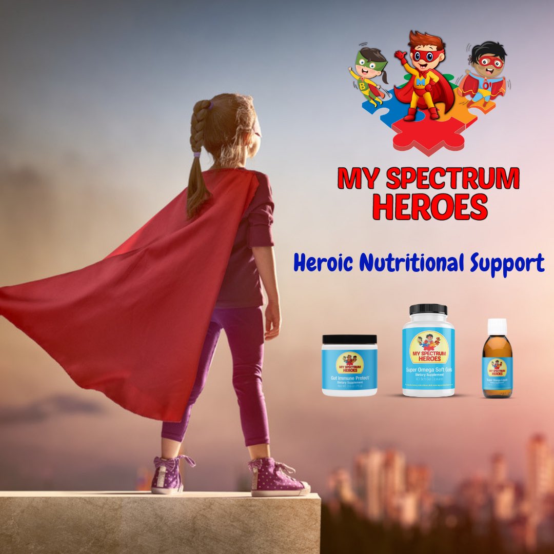 MySpectrumhero's tweet image. Heroic Nutritional Support for Autism and ADHD