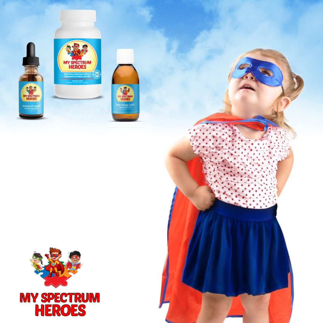 MySpectrumhero's tweet image. My Spectrum Heroes is committed to providing the bery best in nutritional support so your little star can shine⭐️