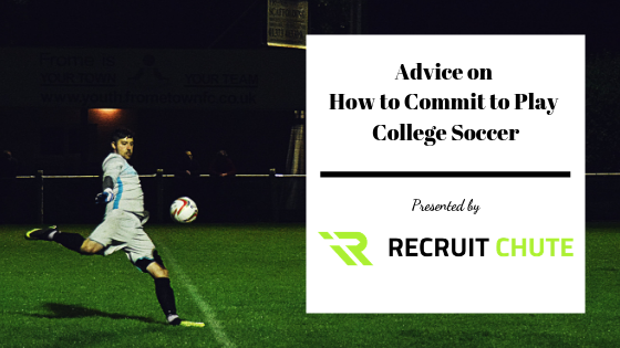 RecruitChuteUS's tweet photo. !! New blog alert !! 
In this blog post, we talk about committing to play college soccer! Click the link to read all about it! https://t.co/whk1hP9F1R https://t.co/CejsPoFT9x