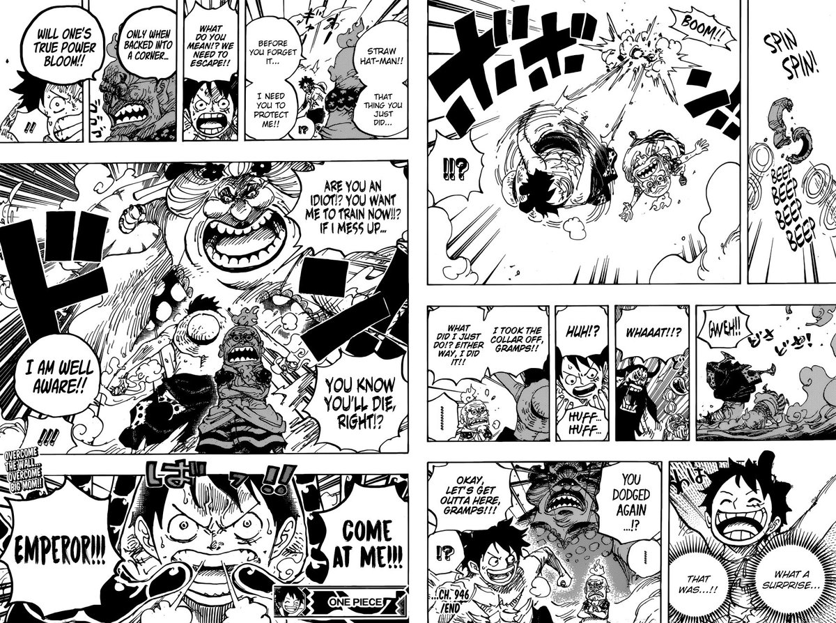 Vedu One Piece 946 Big Mom Vs Queen Queen Gets Two Shotted Big Mom Vs Luffy Luffy S Awakening Onepiece Onepiece946 T Co Vvsjbh6c5x