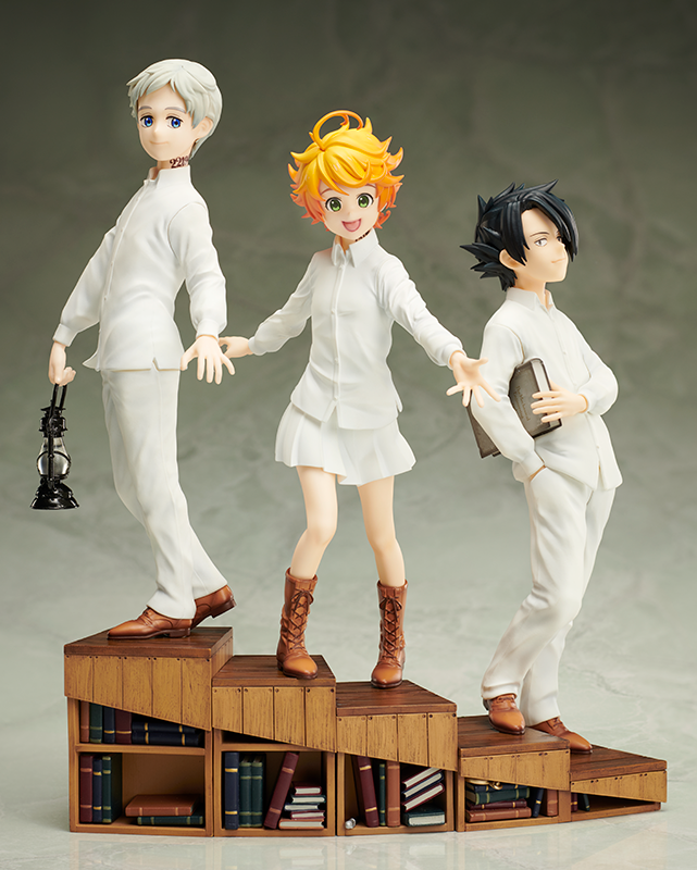 約束のネバーランド 1/8スケールフィギュア 3点セット 本日締切】#約束のネバーランド より『エマ・ノーマン・レイ』1/8