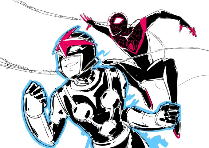 doodles
#marvel #spiderman #milesmorales #nova #samalexander #samiles 