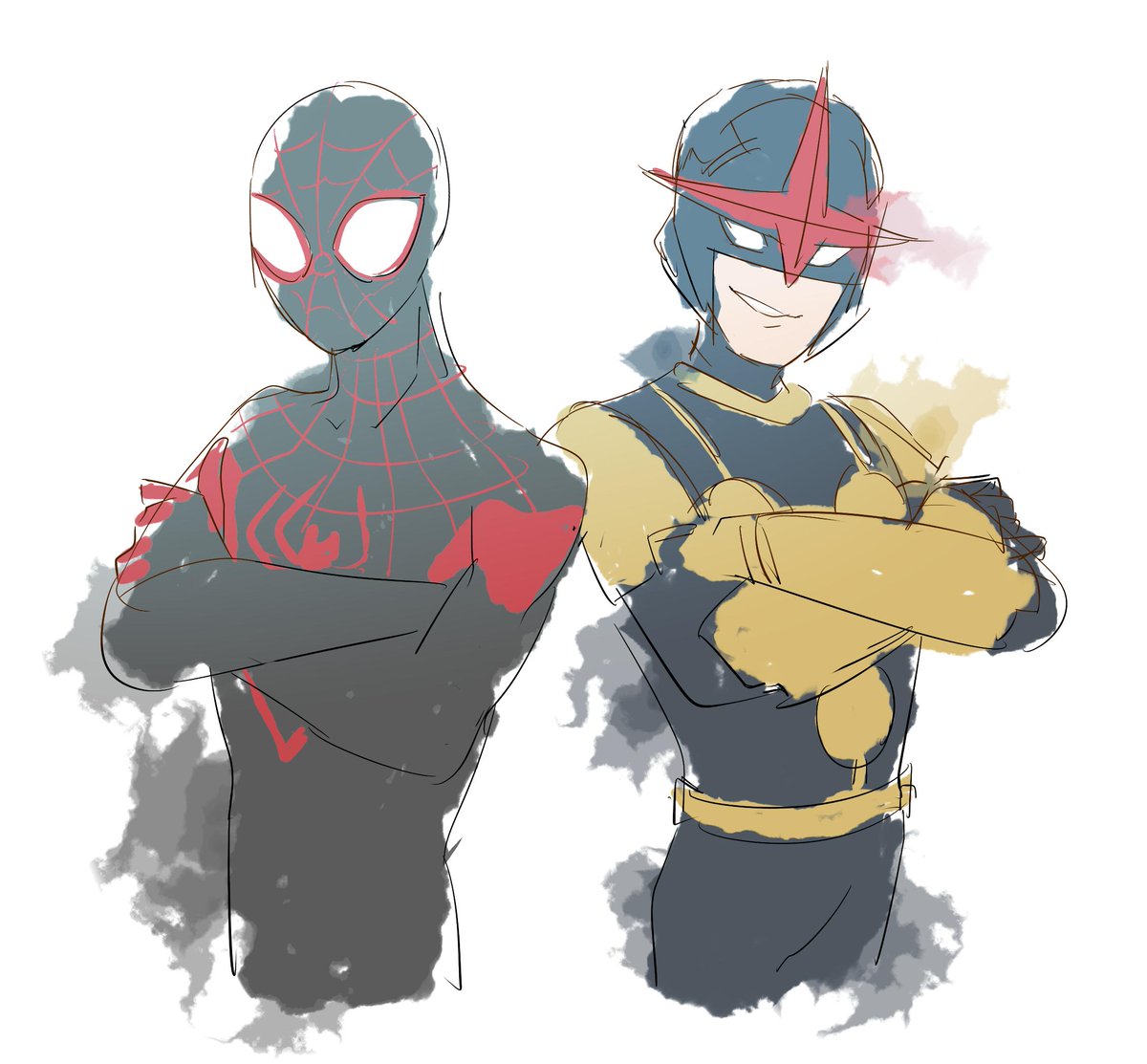 doodles
#marvel #spiderman #milesmorales #nova #samalexander #samiles 