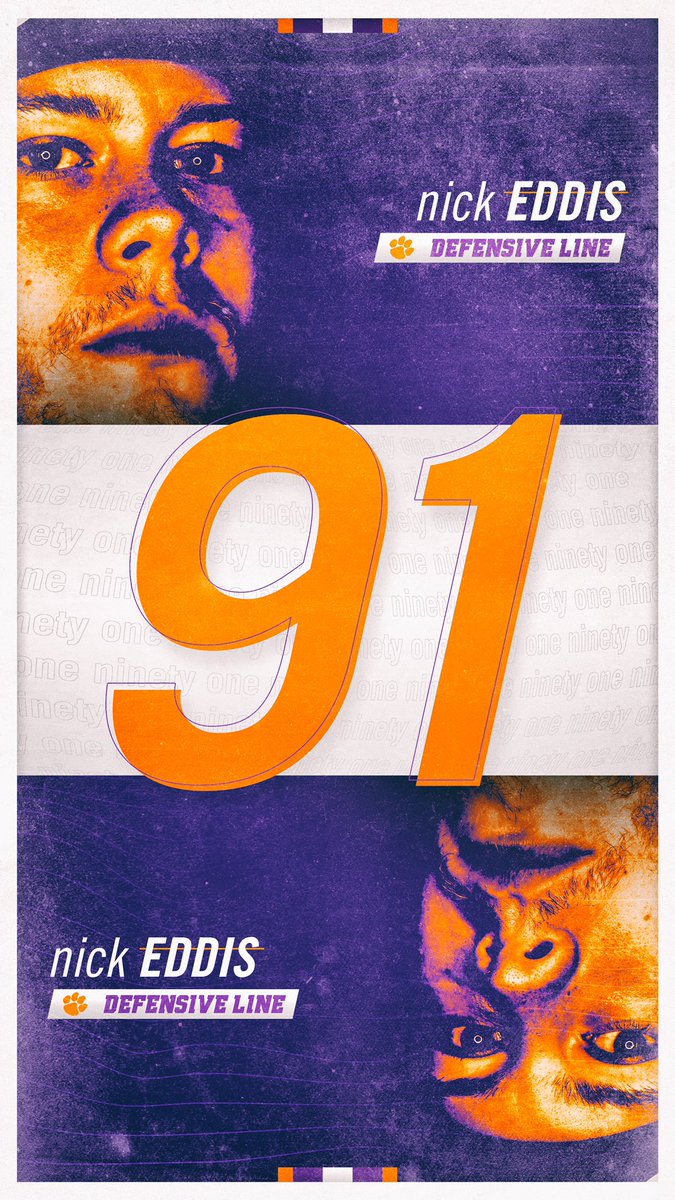 ClemsonFB's tweet photo. Nick Eddis 9️⃣1️⃣
Hamp Greene 8️⃣7️⃣
Jake Herbstreit 3️⃣7️⃣
Tye Herbstreit 8️⃣6️⃣
#ALLIN https://t.co/qEzibJ1Fdi