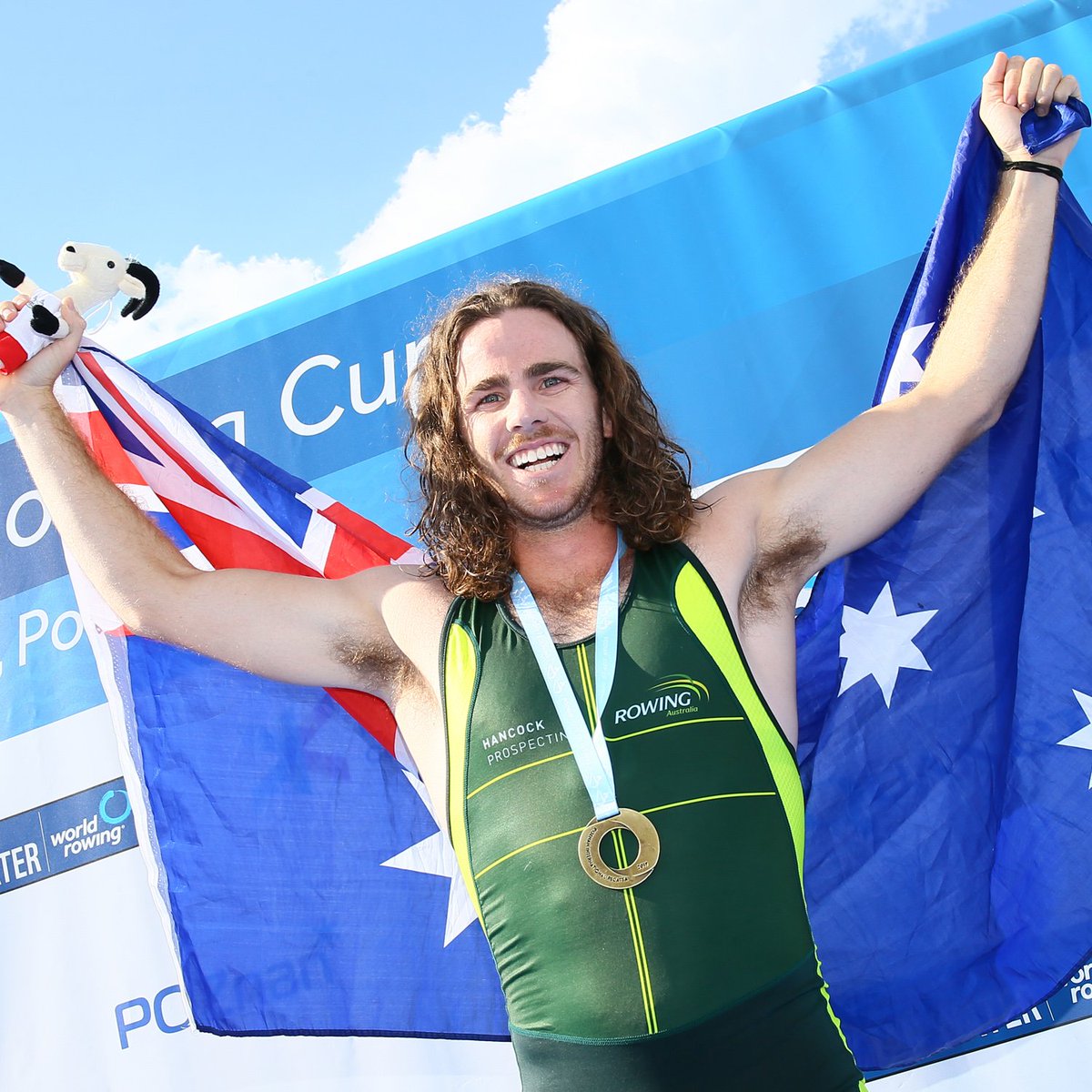_776BC's tweet image. Gold in Motion.

An exceptional weekend of racing for @RowingAustralia at World Cup 2 bringing home 4 Gold, 3 Silver and 4 Bronze. 
We congratulate the athletes on their inspiring performances.

#776BC #RowingAustralia #PartnersInPerformance.
📷Copyright Rowing Australia