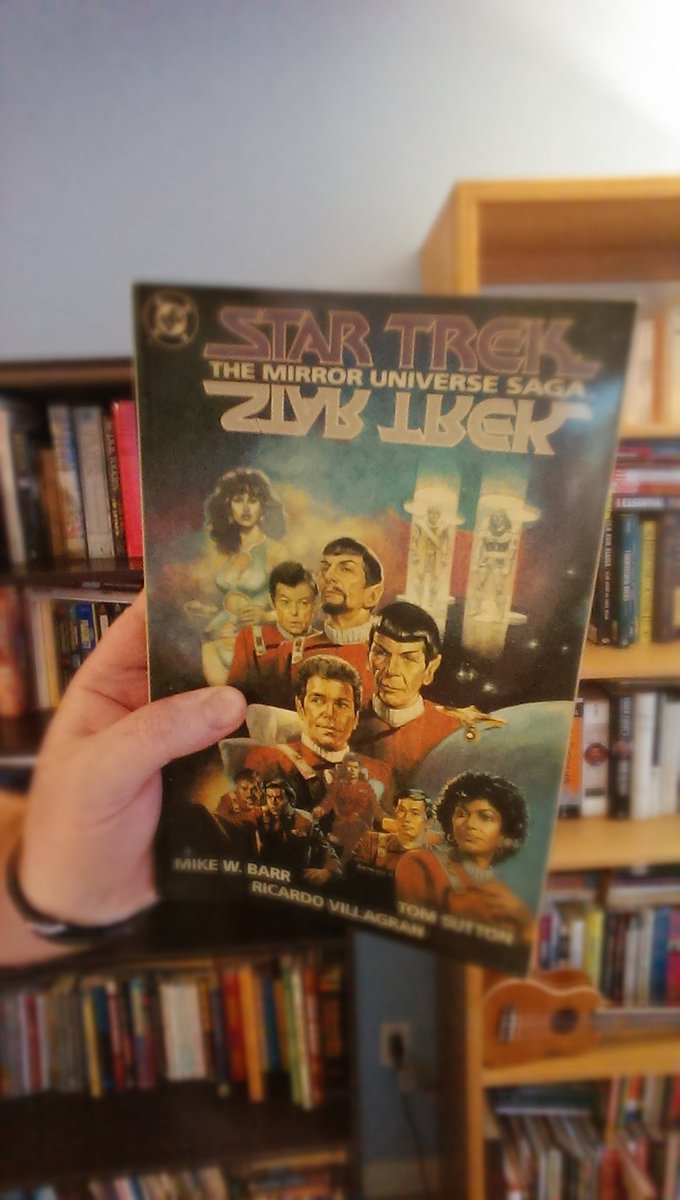 Found one of my #trekcomics white whales today, the mirror universe arc from the old 80's DC Comics Star Trek run!