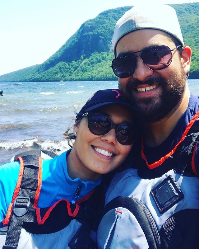 Awesome day out in the water with my partner in crime #Imissedthis #kayaking