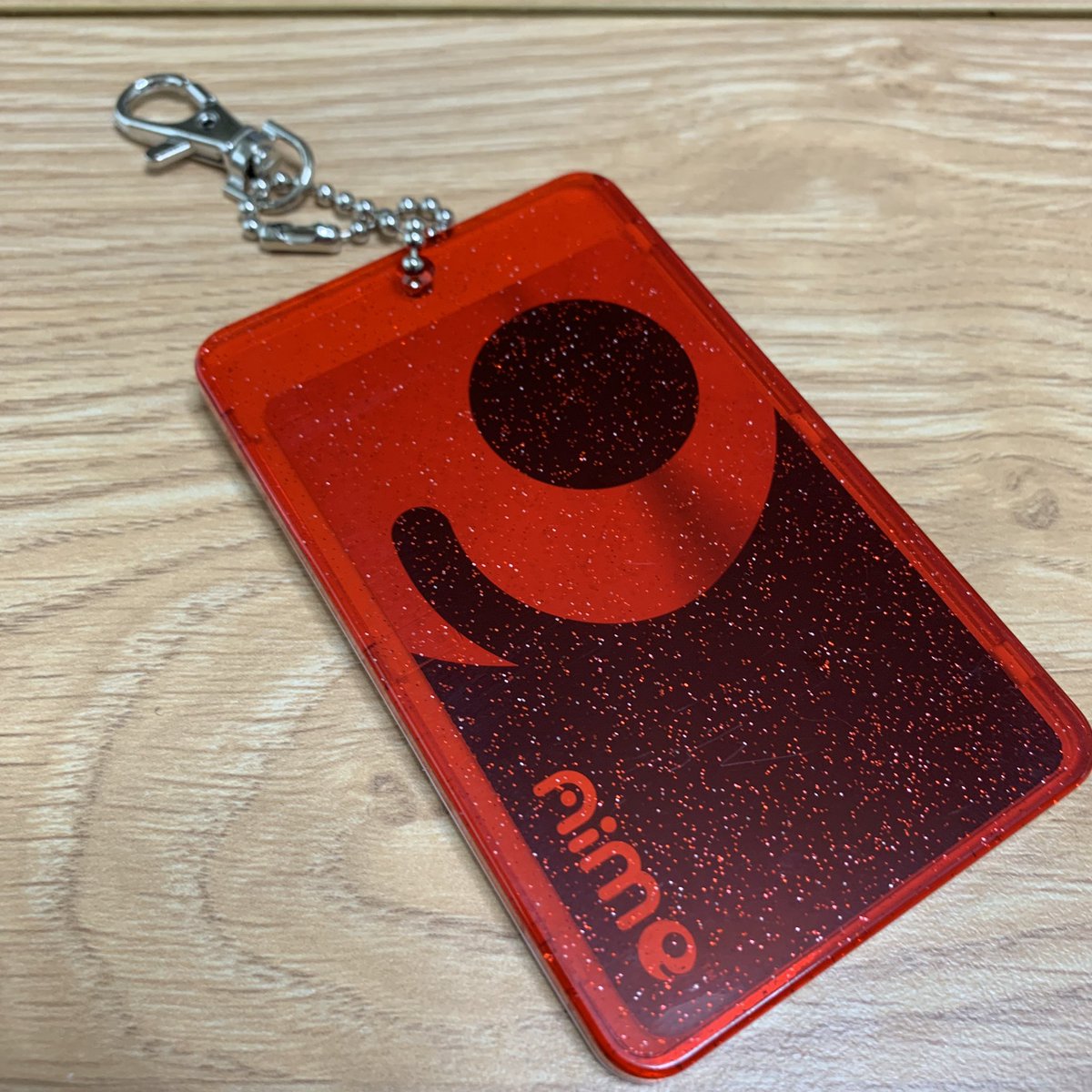 わたしもAimeカード入れたっス✌︎('ω'✌︎ ) かちゃかちゃするのが良い感じだなあ〜 