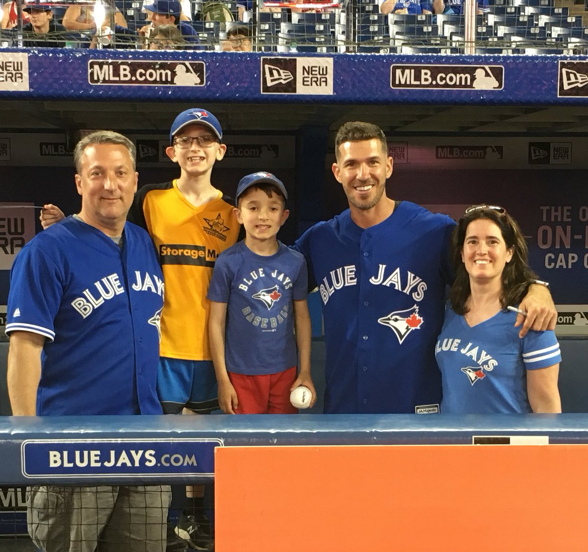 @jparencibia9 It was great meeting you! Thanks for being so sweet and taking a minute to chat with my youngest son after he asked if his smile was ok. ;) @Rogers #RogersMoments