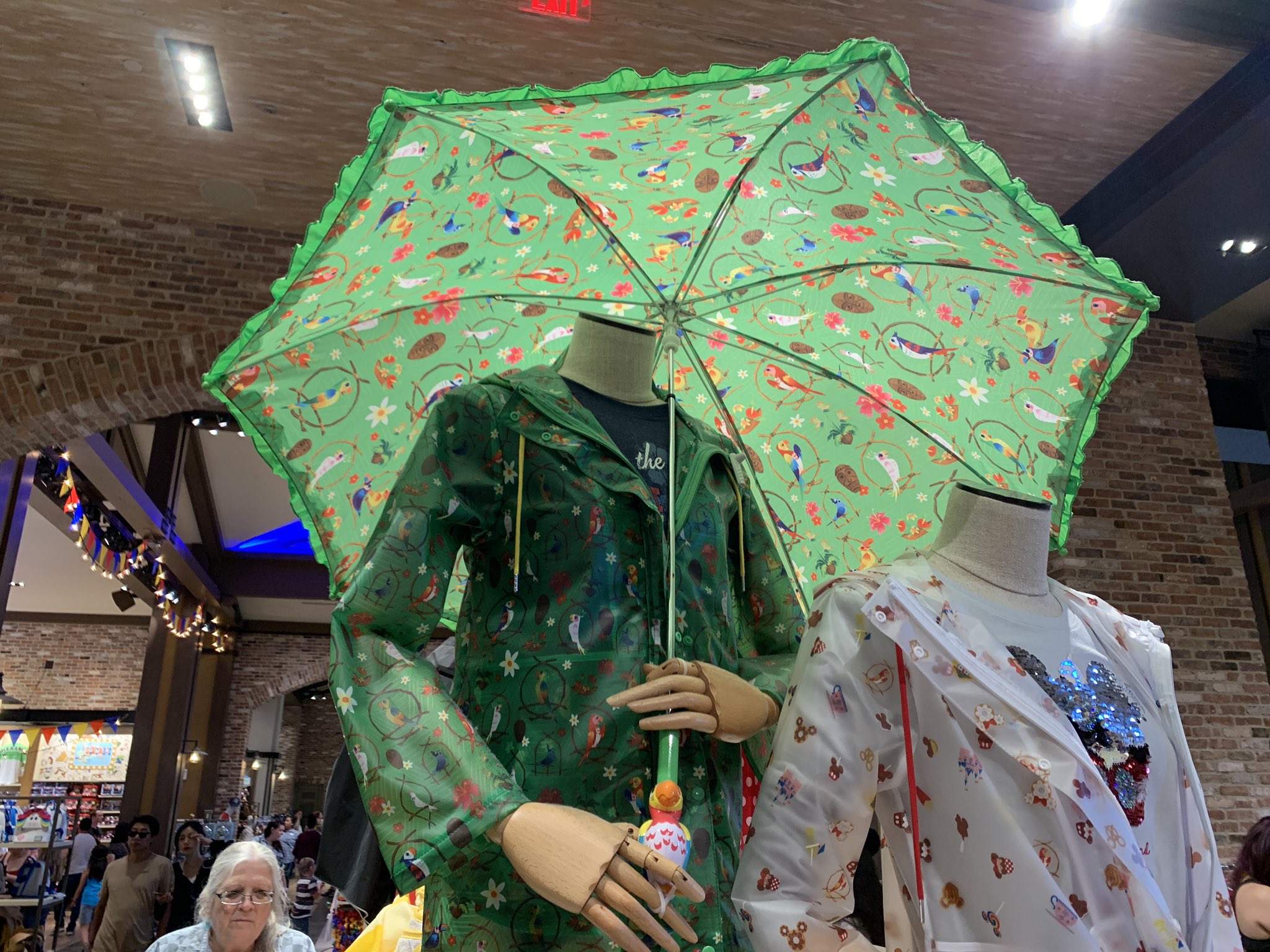 Tiki room sales rain jacket