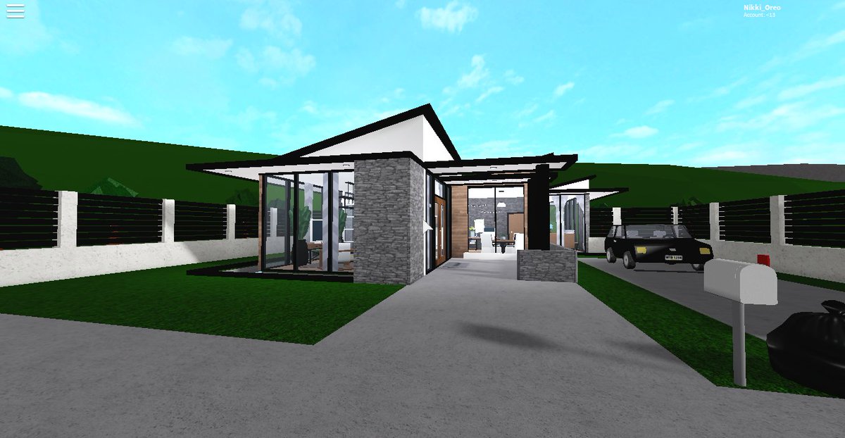 Summer Luxury Bloxburg Modern House