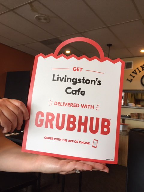 Can't leave your office or home? No problem. Just order our tasty food on GrubHub.