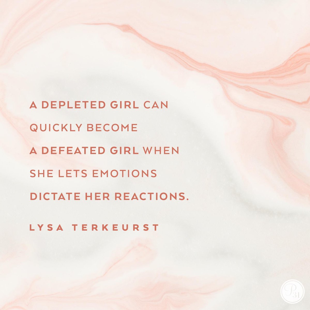 LysaTerKeurst's tweet photo. When we’re tired or stressed, we’re more likely to interpret interactions way more emotionally than we normally would. 

Let’s ask God to help us recognize when we need to wait until we’ve had a chance to rest and de-stress before we respond to others. https://t.co/bD9Pg9wNCy