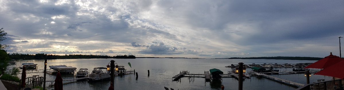 The calming effect of Leach Lake on  a Sunday night. Courtesy <a href="/ChloeBRosen/">Chloe Rosen</a> at <a href="/ChaseontheLake/">Chase on the Lake</a> in Walker.