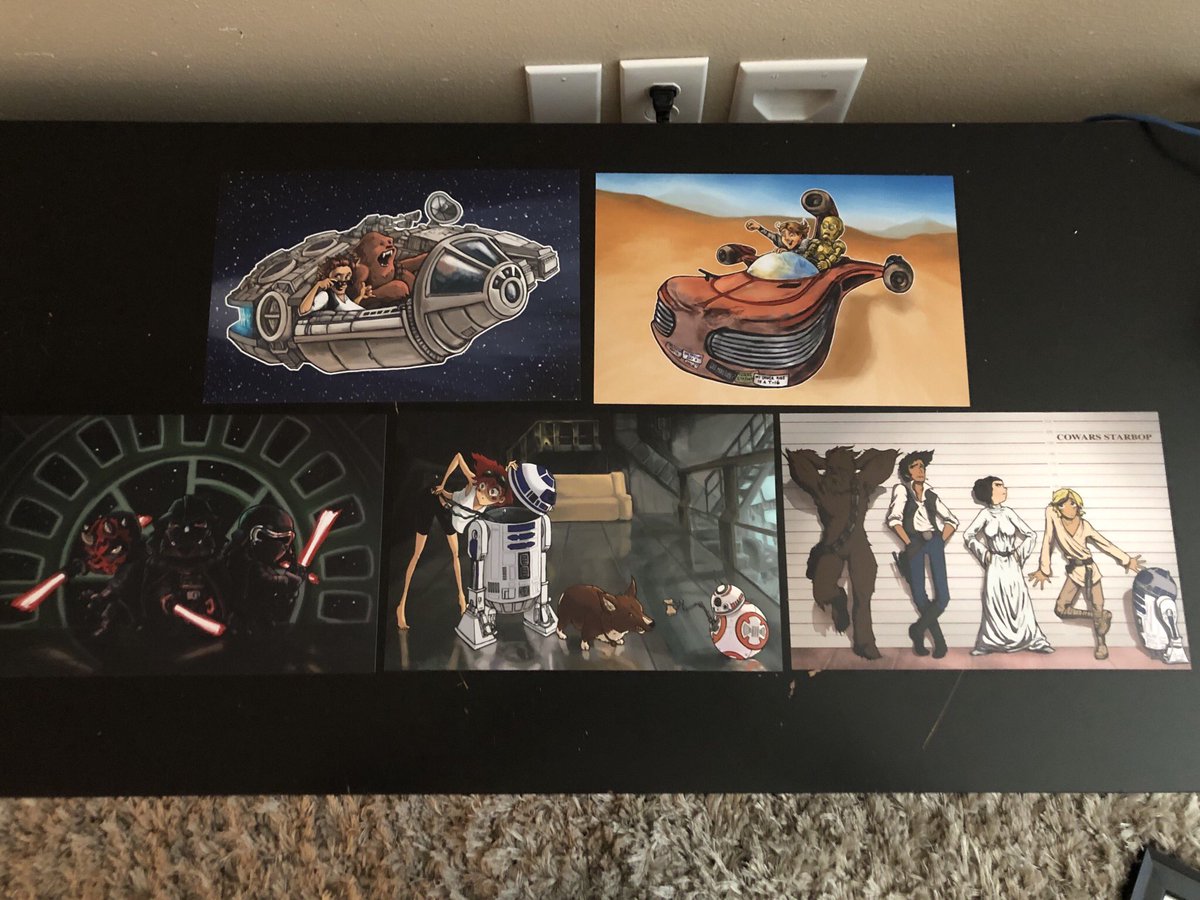 reesebanke's tweet image. @UNICEF charity art auction is now live! Here is the link ebay.com/usr/draw-for-c…  100% of the proceeds go to charity!!!!#charityart #starwars #starwarsprints #fanart #hanandchewie #cowboybebop