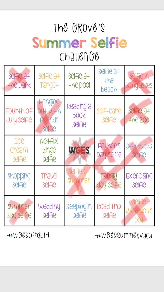 Here’s the rest of that bingo weekend including the ballPARK #WGESOFFDUTY #WGESSUMMERVACA