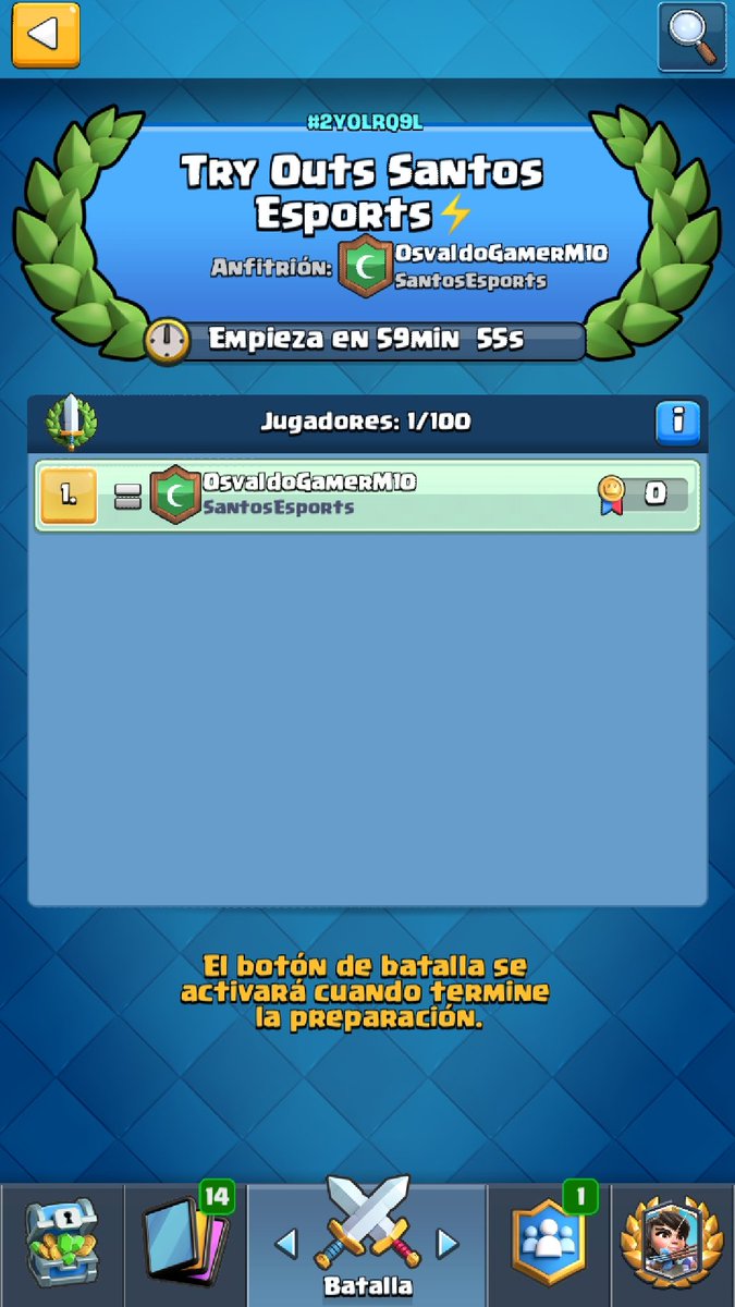 ⚡Guerreros de la Comarca lagunera⚡

⚡Se harán Try Outs para seleccionar a los 15 jugadores para nuestro equipo competitivo los que quieran entrar y los que no queden se hará una academia para seguir dando su nivel⚡

#GuerreroXSimepre #SantosGG ⚡