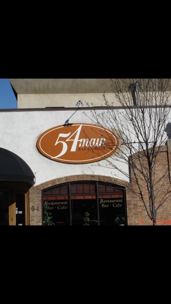 MorrisSign30's tweet image. Go eat some delicious food @54Main  on Main Street in Madison NJ this upcoming week and don’t forget to check out the sign we created for them on your way in!