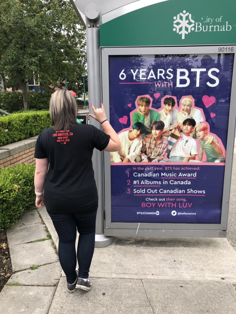 Soooo happy I finally got to check this out with @P0tatz 🥰🥰💜 @BTS_twt @BTSxCanada @Vancouver_BTS #6YearsWithOurHomeBTS #6yearswithBTS