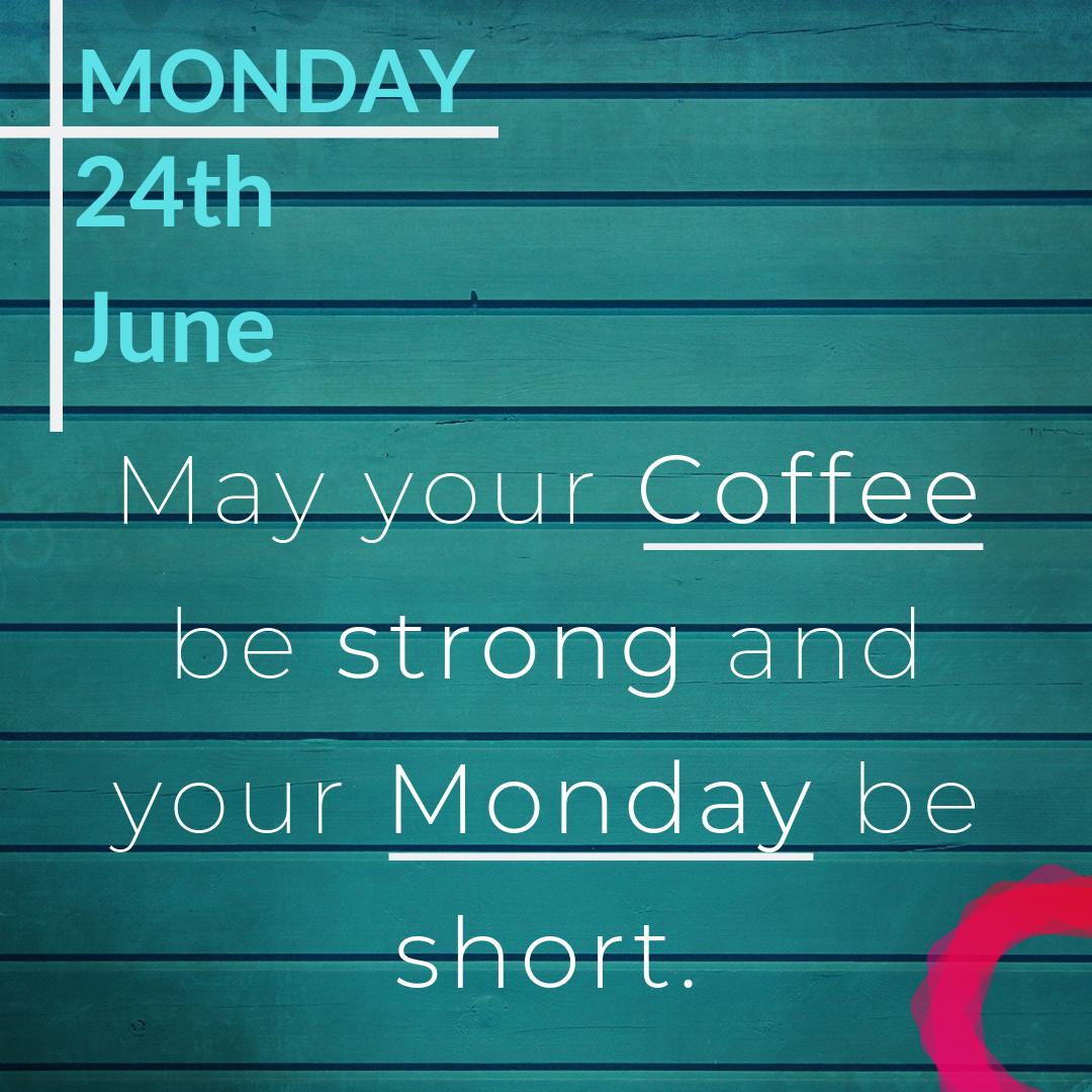 Onspon's tweet photo. #24thjune #monday #mondaypost #coffee #coffeefirst #mondayblues #firstdayoftheweek #workday #eventsponsorship #sponsors #eventmarketing #findasponsor https://t.co/xndJz99rmr