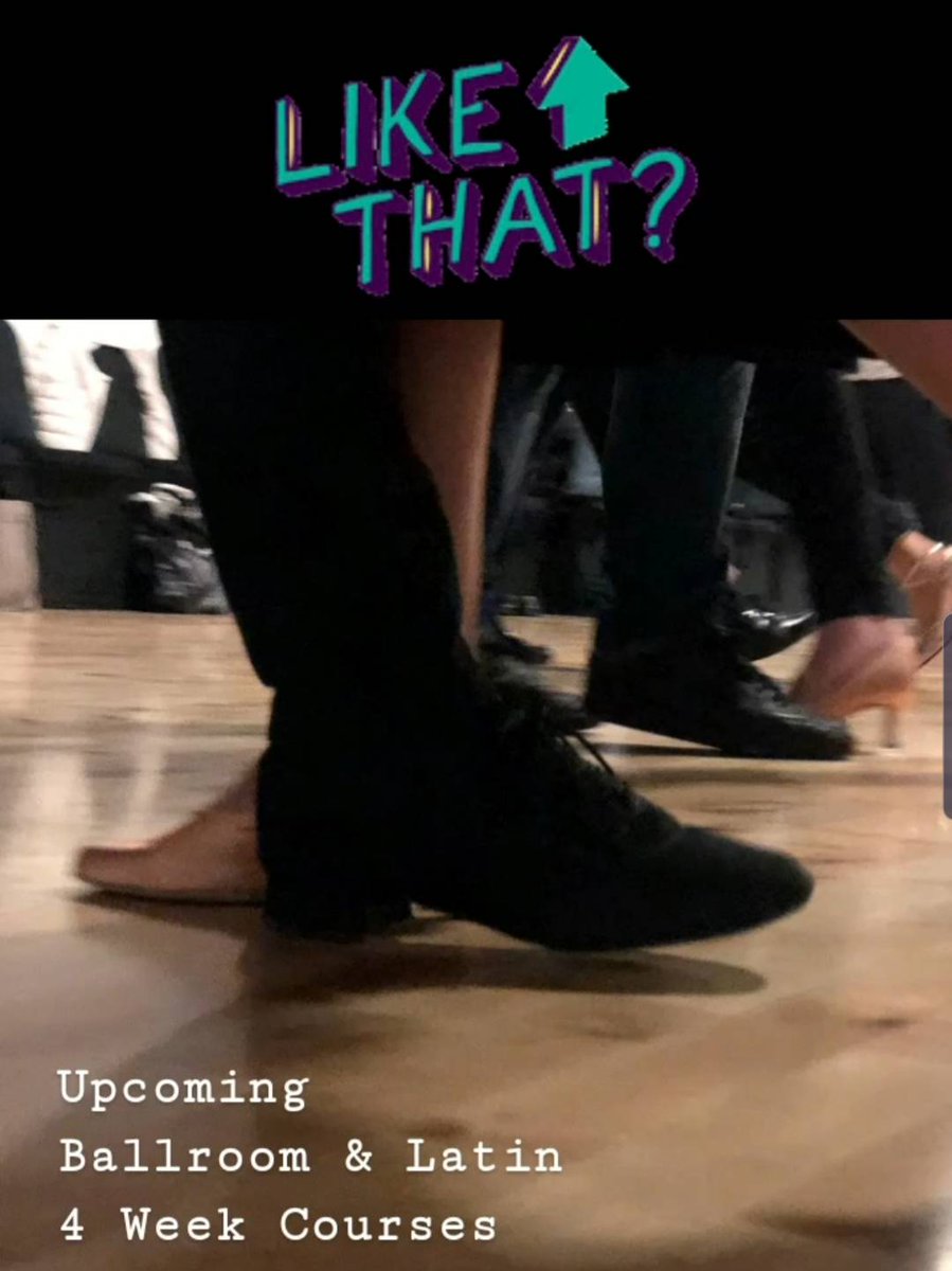 🌟 Monday Motivation! 🌟 We bring to you a NEW 4 WEEK COURSE this Wednesday... 💃 See you there! 😉

➡️ 7.00pm Beginners Ballroom - Waltz 
➡️ 7.45pm Beginners Latin - Cha Cha Cha 
➡️ 8.30pm Improvers Ballroom - Quickstep 
➡️ 9.15pm Improvers Latin - Rumba