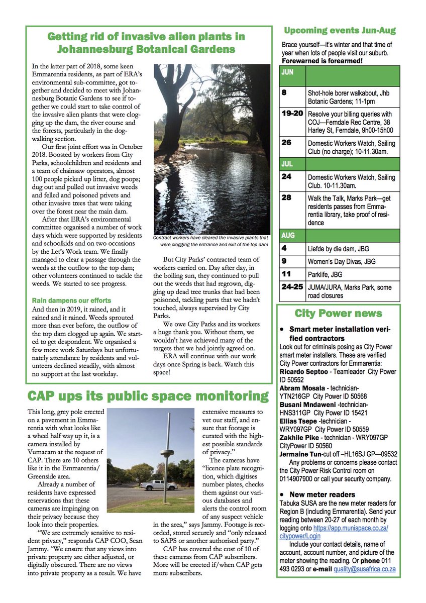 Emmarentia Residents (@emmarentiajhb) on Twitter photo 