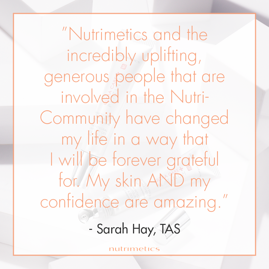 How has Nutrimetics changed your life? #lifewithnutrimetics