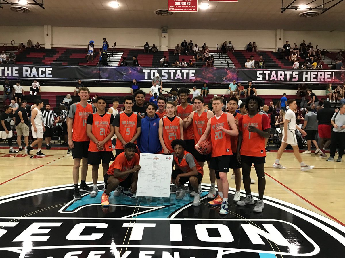 allaboutpeople's tweet photo. Congratulations to the Section 7 Team Camp, All About People Bracket Champions Bishop Gorman High School from Las Vegas Nevada. #Section7 #tournament #allaboutpeople #staffing https://t.co/RwYjwf1AaE