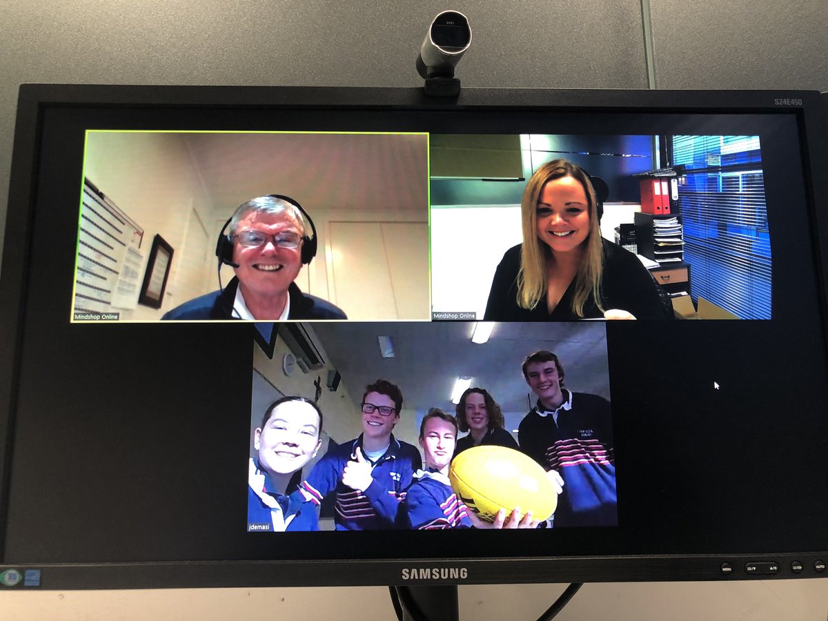 What a fun experience to deliver our first ever remotely run <a href="/MSEOnline/">Mindshop Excellence</a> ‘Day 1 Training Day’ for a group of students from Colac today. They are in for a great week solving a key issue for a local business using the tools and processes learnt today👩🏼‍💻#mindshopexcellence #zoom