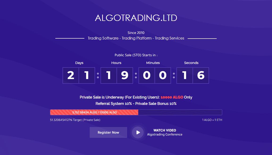algotrading_ltd's tweet image. Private Sale is underway for existing users only..
algotrading.ltd

#algotrading #ico #sto #icosale #Crypto #cryptocurrency #CryptoNews 
#bitcoin #giveaway #bounty #1MILLION