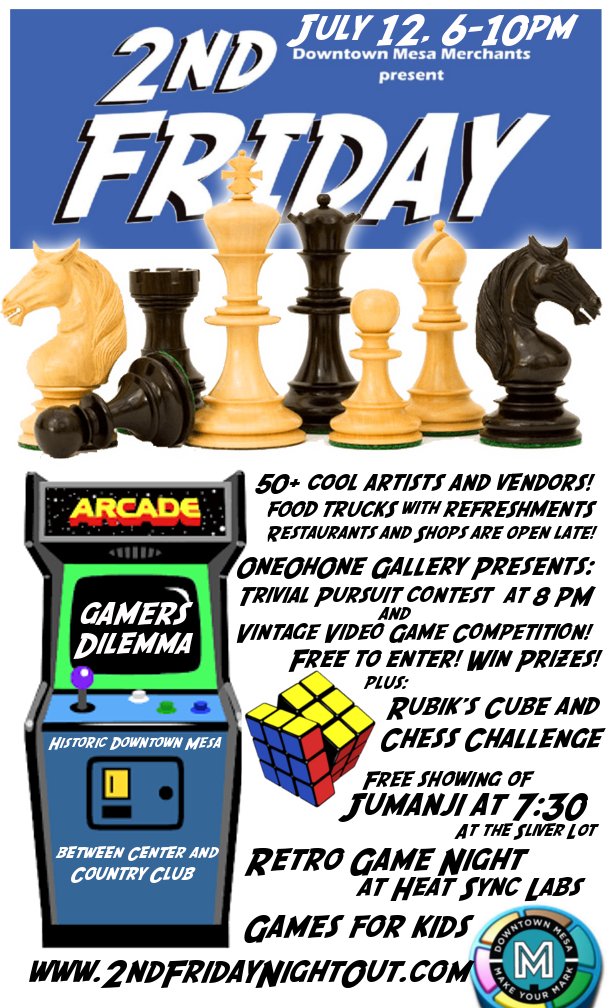 Friday, July 12th is Gamers' Dilemma!