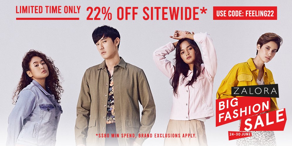 collectofferssg's tweet image. Grab all the items for men&apos;s and women&apos;s with best discount of 22% by using the sitewide zalora promo code. The minimum cart value should be S$80
Promo Code: bit.ly/2WhPplS
#zalorapromocode #zaloracouponcode #singaporefashion #singaporeshopping #collectoffers #singapore