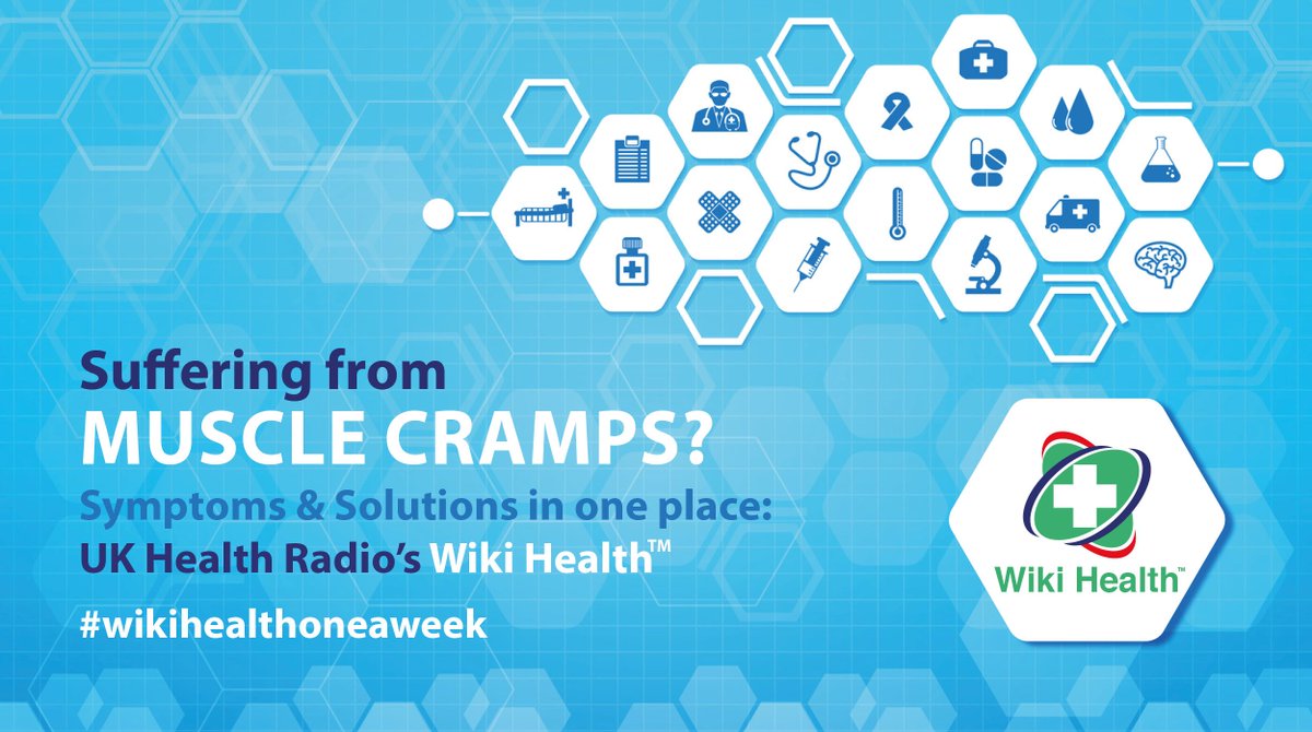 WikiHealthTM's tweet photo. Are You suffering from #MuscleCramps? Symptoms &amp; Treatment Options available at @ukhealthradio's @WikiHealthTM our #health platform. A NEW condition is added every week, to our already extensive lineup. Be Part of Your Healing Process #wikihealthoneaweek https://t.co/d7QoMlkfO5 https://t.co/pF4Hdbkn1f