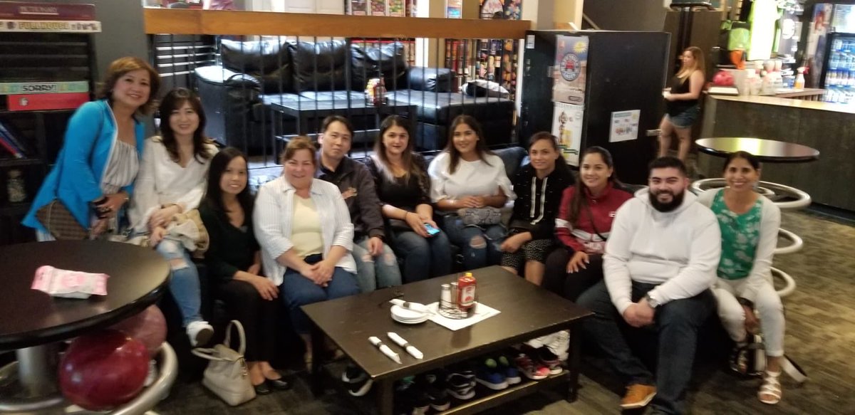 What a way to end the Employee Appreciation Week with the bowling night. Thank you to the amazing team at Guildford! #WeMakeTD @GurjivChahil_TD <a href="/soniabassi_TD/">Sonia b</a> <a href="/Kjas08/">Jas kaur</a>