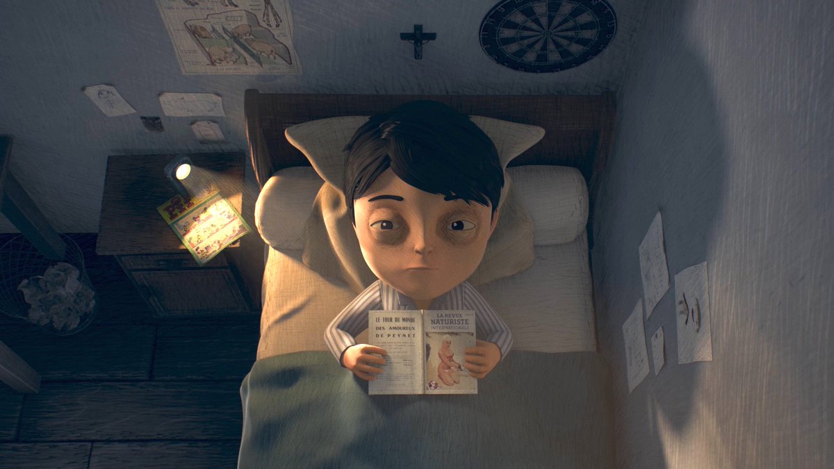 #EnProduction : Deux oiseaux (#CourtMétrage #3D - 9’).
Réalisé par <a href="/AntoineROBERT/">Antoine ROBERT</a> et co-produit avec @TNZPV. Récit mordant et poétique des vacances de Jean, citadin de 8 ans, qui passe l’été dans la ferme de ses grands-parents. Diffusé par <a href="/canalplus/">CANAL+</a> et distribué par <a href="/MiyuDistrib/">Miyu Distribution</a>