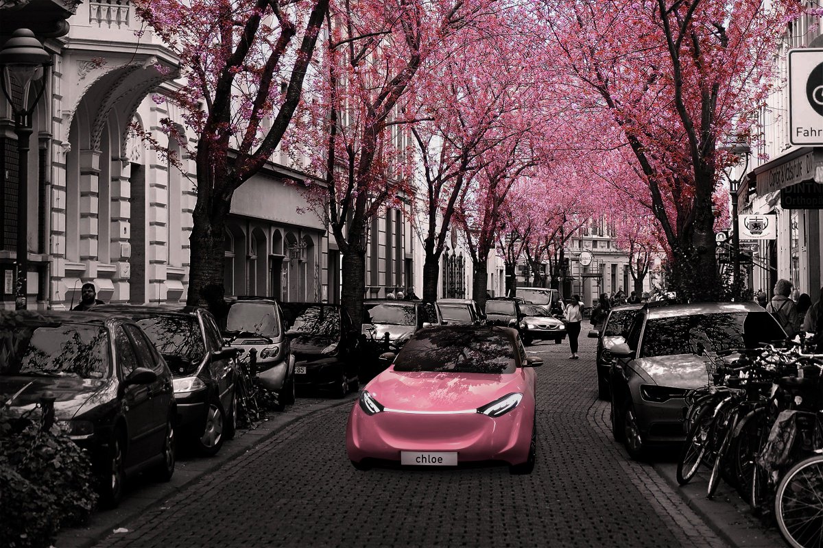 ThunderPowerEV's tweet photo. Heerstrasse in Bonn, #Germany transforms itself into dreamy Cherry Blossom Avenue in spring every year. This annual pink spectacle has become an attraction the town of #Bonn is known for.
A #pink car on the road is a rare find, and the driver is most likely a romanticist! #tpev https://t.co/D2nWstq2Iu