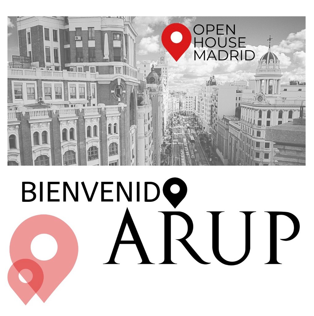 OpenHouseMadrid's tweet photo. Y UN AÑO MÁS... ¡QUEREMOS DAR LA BIENVENIDA A @arupgroup! 😁 Gracias por volver a confiar en nosotros 👏🏼👏🏼
Toda la información sobre @openhousemadrid https://t.co/FpfTAoGXDR
#ArupGroup #ArupMadrid #ohm2019 #openhousemadrid #openhouseworldwide #architecturelovers #arquitectura https://t.co/4ZJWdenN9F