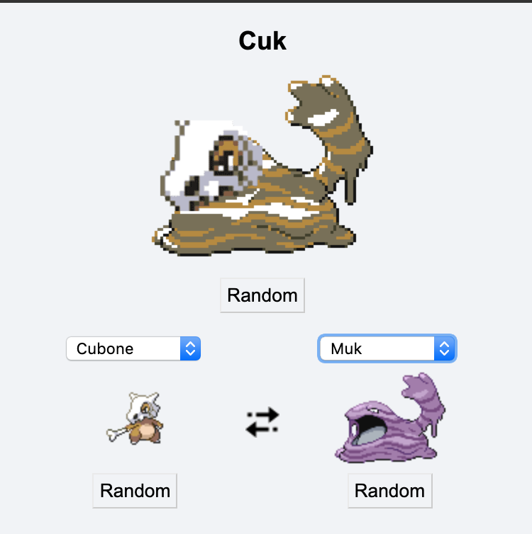 BrockBaker's tweet photo. I have made a terrible mistake. #pokefusion https://t.co/YNlu0GYO5s