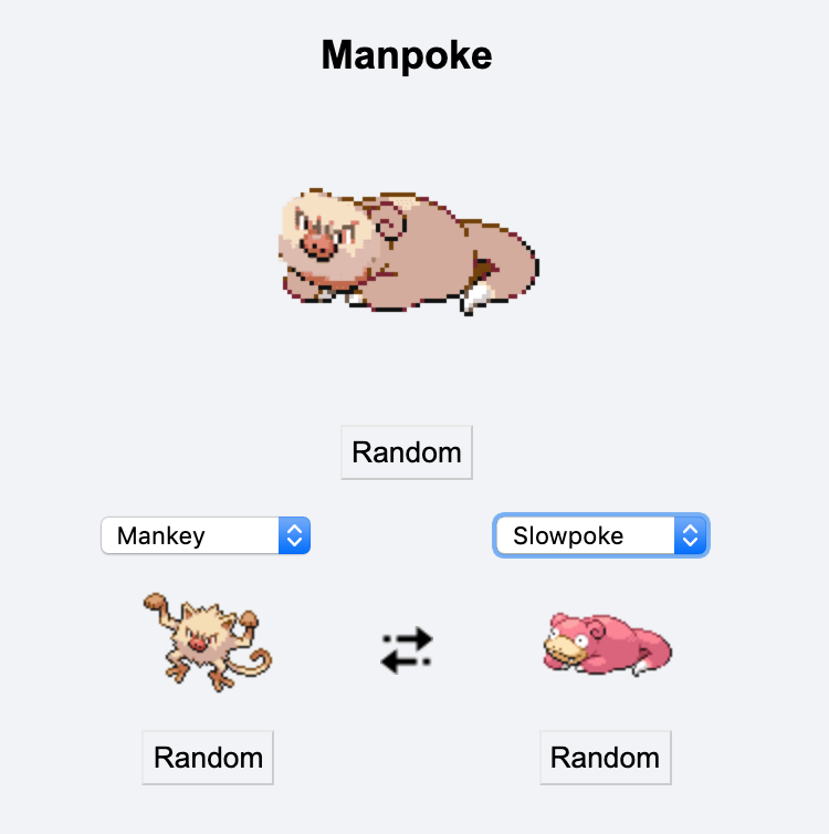 BrockBaker's tweet photo. I have made a terrible mistake. #pokefusion https://t.co/YNlu0GYO5s