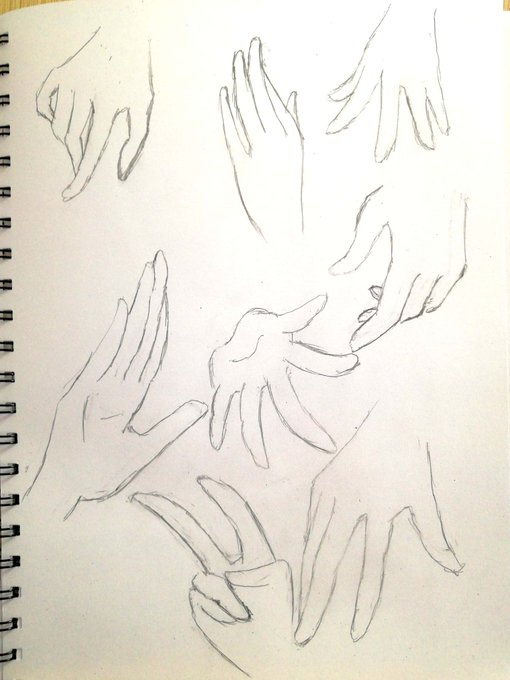 手の練習……?
#ドローイング #絵師の集い #絵を描く人々 #絵描きさんと繋がりたい 