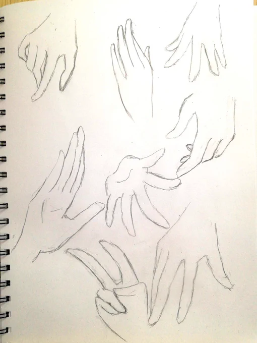 手の練習……?
#ドローイング #絵師の集い #絵を描く人々 #絵描きさんと繋がりたい 