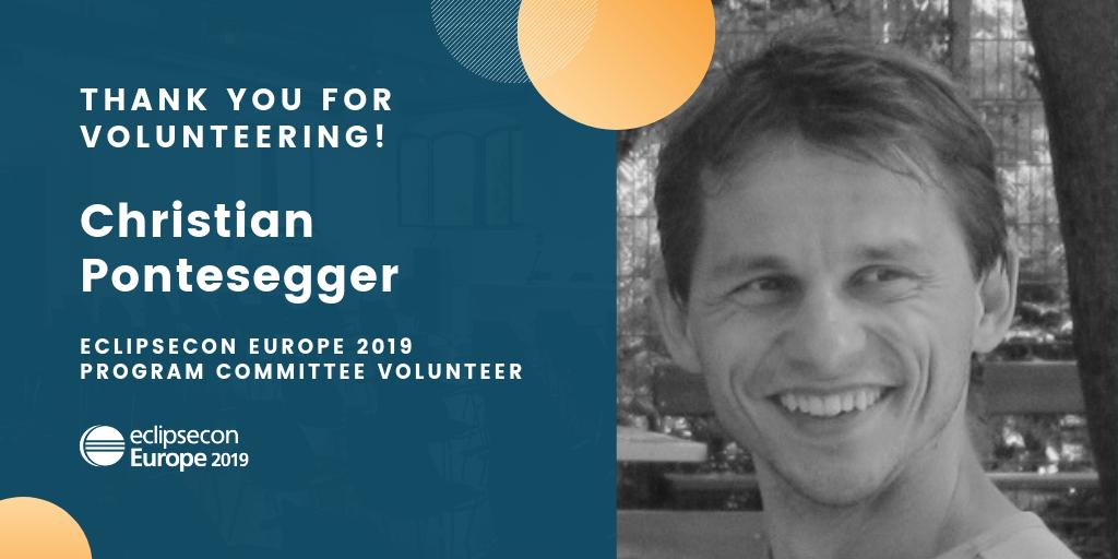 ocfortooling's tweet image. Meet Christian Pontesegger, RCP application developer for Infineon Technologies AG, Eclipse EASE project lead and one of our #EclipseConEurope program committee volunteers!