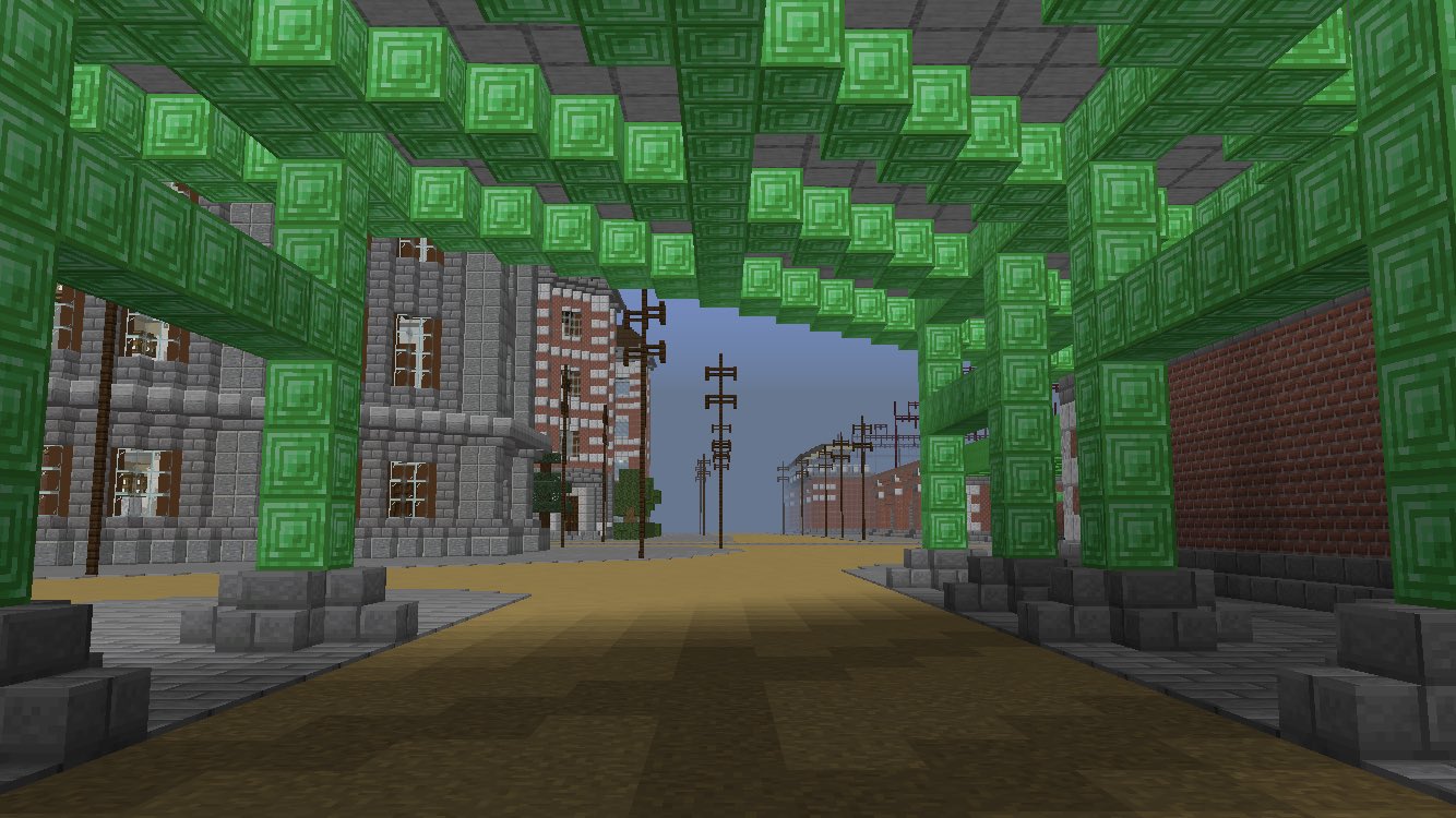 黒樫市 Minecraft現代都市開発 ガード下 Minecraft Minecraft マイクラ マイクラpe