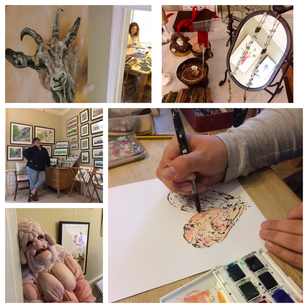 Thank you to everyone who has visited #eastcliffrd <a href="/seopenstudios/">South East Open Studios</a> in #tunbridgewells your support is very much appreciated &amp; a very special thank you to my good friend <a href="/elainegillart/">Elaine Gill</a> &amp; family for letting us into their home 😘🙏🎨