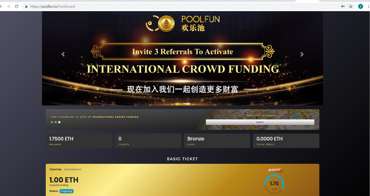 Poolfun3's tweet photo. A legit system that comes with Powerful and Easy to Use
Improving your financial income online https://t.co/FqLpKcN5PZ
interested contact with telegram
 https://t.co/3zmX0NhU9W   or https://t.co/t069yw7Gke 

#Poolfun #ETH #Makemoneyonline #crowdfunding #Asia #business https://t.co/yg8S7dRVLN
