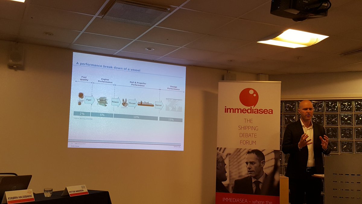 Tanya_Blake's tweet photo. @petterandersen: "Shipowners need better overview of vessel performance" #bigdata analysis can help @DNVGL @IHS4SafetyAtSea @NorShipping https://t.co/anFH9gWAvK