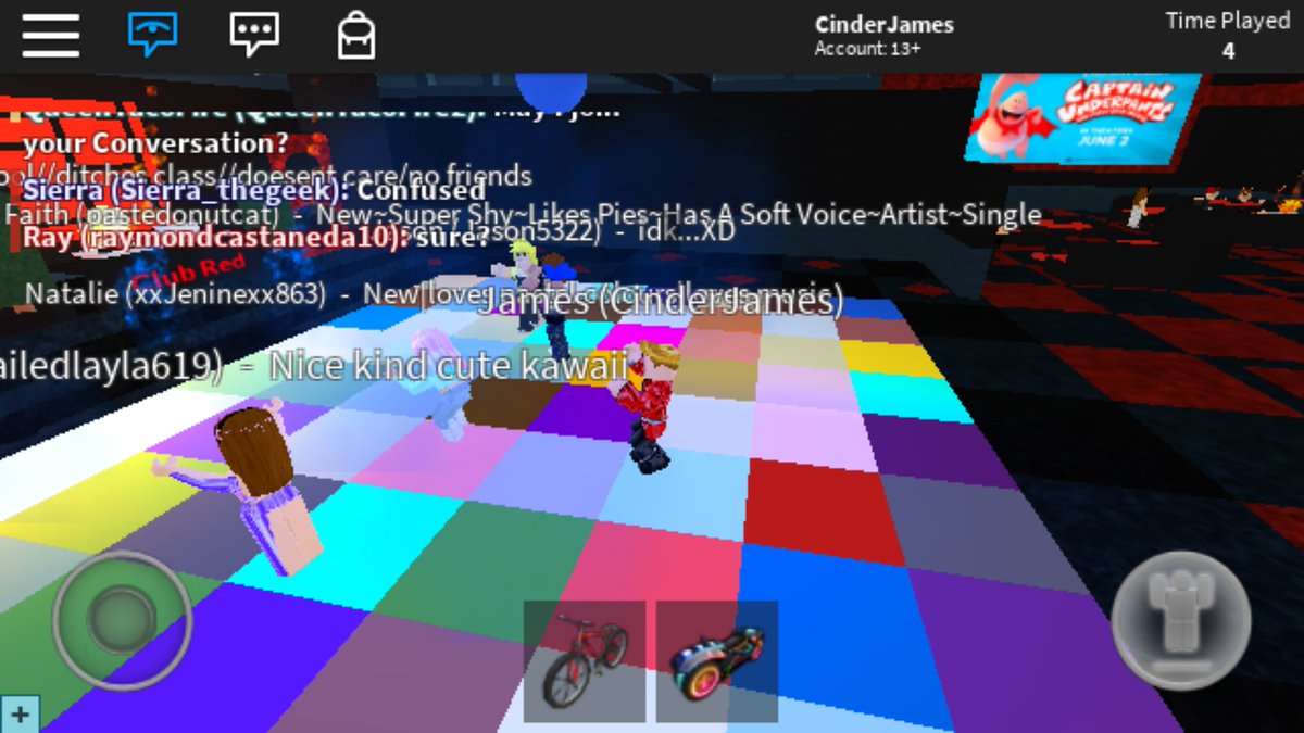 Cinder_James134's tweet image. #robloxparty