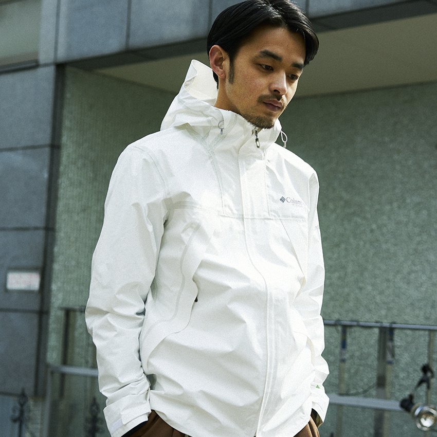 コロンビア スポーツウェア ジャパン En Twitter 洗練された印象のホワイトのジャケットがスポーティさを加速 影山友哉 24歳 フリーモデル T Co 8reipgjqdi アウトドライexエコテックシェル マイコロンビア Ootd スナップ コロンビア アウトドライ