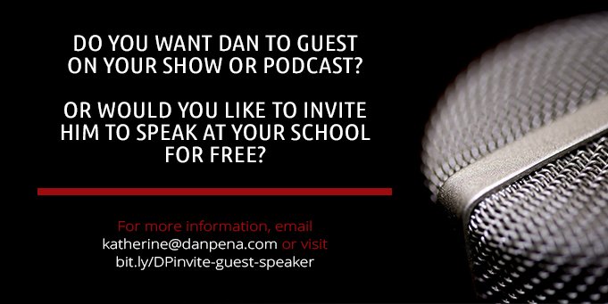 teamdanpena's tweet photo. Do you have a podcast you'd like Dan to be a guest on? Visit https://t.co/DDgFj7MFNe for more details https://t.co/T2BCS6PxIS